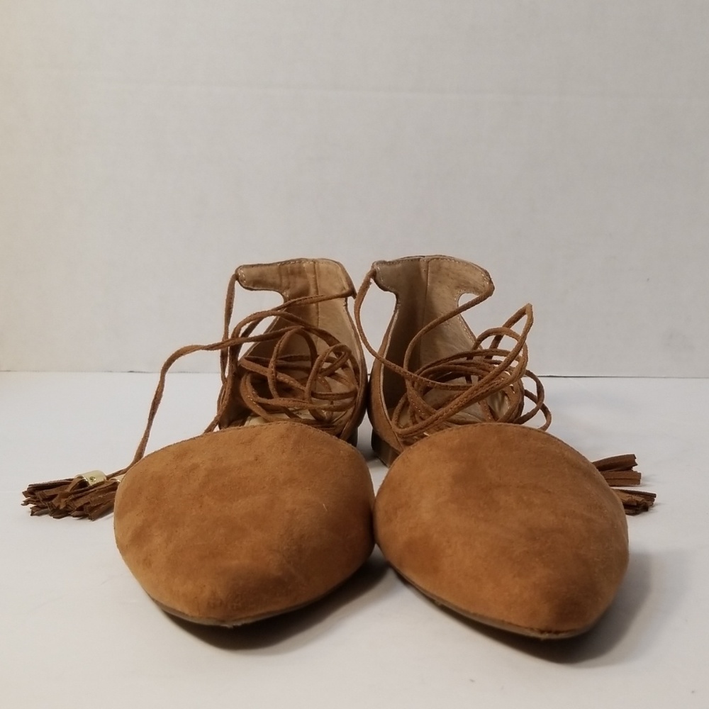 Jessica Simpson Zelssa ankle wrap flats - Picture 2 of 8
